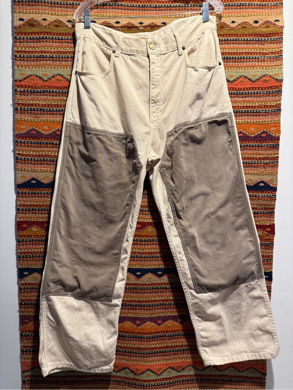 Rudy Jude Two-Tone Gray and Cream Women Jeans - Picture 3 of 9